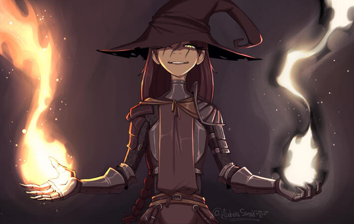 Fire witch Fire witch